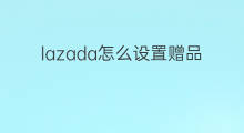 lazada怎么设置赠品 快手小店商品赠品怎么设置