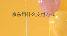 京东用什么支付方式 淘宝怎么设置支付方式