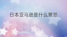 日本亚马逊是什么意思 日本NFT作品是什么意思