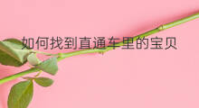 如何找到直通车里的宝贝 直通车里的宝贝怎么出价