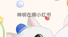 神明在哪小红书 小红书点亮的小红书在哪看