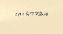 zynn有中文版吗 chatgpt有中文版