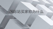 国际站买家称为什么 国际站小B买家是什么