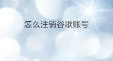 怎么注销谷歌账号 快手账号注销怎么注销