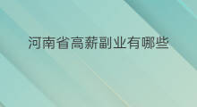 河南省高薪副业有哪些 河南省跨境电商种类