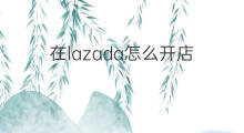 在lazada怎么开店 怎么在lazada开店铺