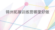 锦州拓展训练营哪里好做 锦州阅读训练营哪家好些