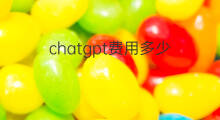 chatgpt费用多少 chatgpt研发费用多少
