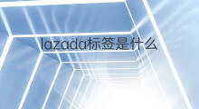 lazada标签是什么 lazada可以没有标签
