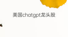美国chatgpt龙头股bigbear 美国chatgpt龙头股