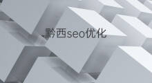 黔西seo优化 黔西南州搜索引擎优化