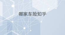 哪家车险知乎 买什么车知乎