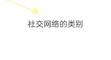 社交网络的类别 网络社交的好处
