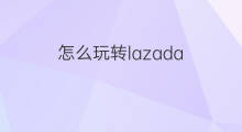 怎么玩转lazada 玩转chatgpt