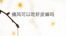 痛风可以吃虾皮嘛吗 痛风患者可以吃虾皮吗