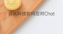 云从科技如何应对ChatGPT chatgpt从科技火到资本