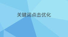 关键词点击优化 关键词排名点击如何查询