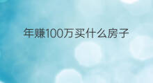 年赚100万买什么房子 年赚20万的房子值得买吗