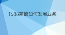 1688商铺如何发展业务 传统电商如何发展跨境业务