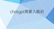 chatgpt需要人脸识别吗(快手什么需要人脸识别)