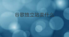 谷歌独立站卖什么 什么是谷歌独立站