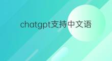 chatgpt支持中文语音吗 chatgpt支持中文吗