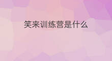 笑来训练营是什么 京东消费训练营是什么