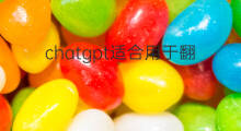 chatgpt适合用于翻译吗 chatgpt能用于个人即时翻译吗