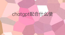chatgpt配合什么使用(快递驿站配合什么副业)
