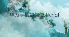 华为手机如何使用chatgpt(chatgpt华为手机端怎么使用)