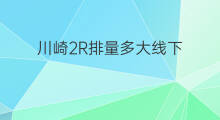 川崎2R排量多大线下 刘翔多大线下
