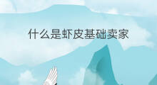 什么是虾皮基础卖家 虾皮基础货币单位怎么填写