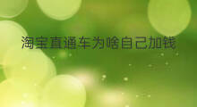 淘宝直通车为啥自己加钱 拼多多直通车加钱怎么退