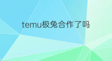 temu极兔合作了吗 快手能用极兔吗