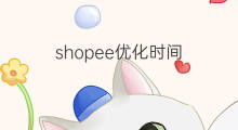 shopee优化时间 直通车优化时间