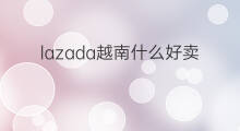 lazada越南什么好卖 lazada越南站卖什么