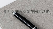 用什么搜索引擎在网上购物 搜索引擎在网上推广可以吗