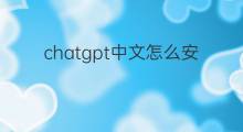 chatgpt中文怎么安装 chatgpt中文安装教程