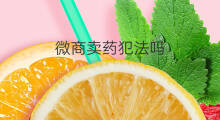 微商卖药犯法吗 微商卖酒犯法吗