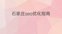 石家庄seo优化指南 石家庄seo优化实战