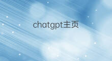 chatgpt主页 快手怎样隐身访问主页主页