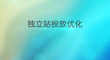 独立站投放优化 独立站谷歌投放技巧