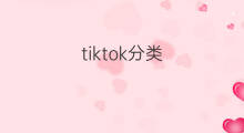 tiktok分类 tiktok影片分类