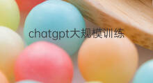 chatgpt大规模训练(chatgpt大规模商用场景)