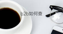 b2b如何查 b2b如何清算