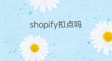 shopify扣点吗 快手扣点吗