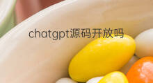 chatgpt源码开放吗(chatgpt开放源码吗)