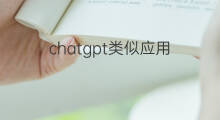 chatgpt类似应用(汉王能出类似chatgpt的应用吗)