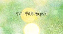 小红书哪吒qwq 抖音哪吒qwq