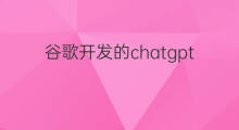 谷歌开发的chatgpt应用是什么 如何开发chatgpt应用